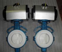 氣動襯氟蝶閥